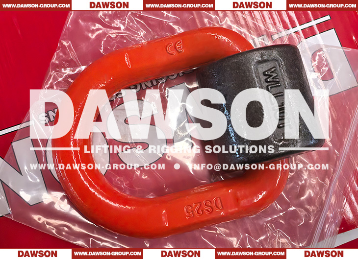 DS344 G80 WLL10T Weld on Lifting D Rings, Grade 80 Weld-on Pivoting D Link - Dawson Group Ltd. - China Manufacturer, Supplier