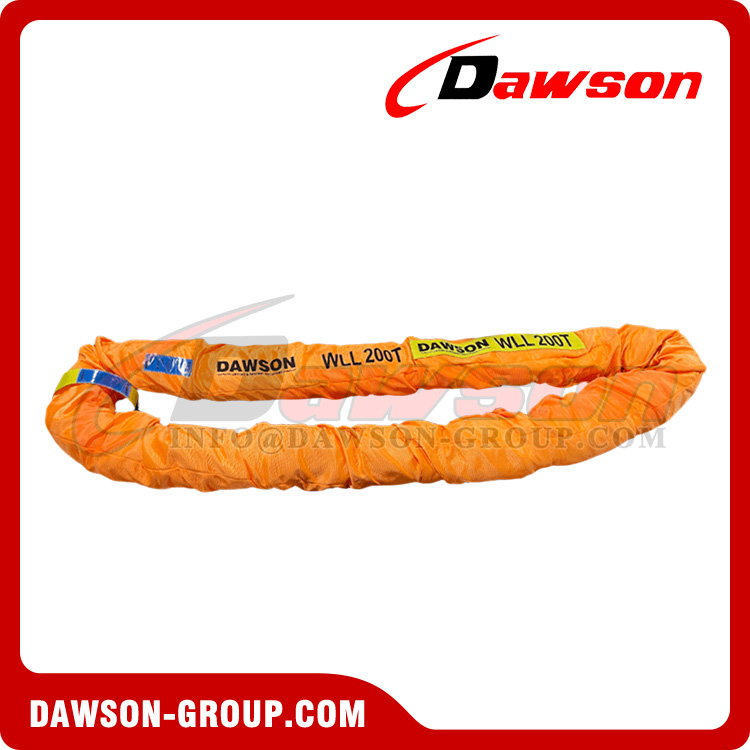 WLL 200T Polyester Round Slings