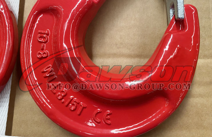 G80 Clevis Sling Hook with Cast Latch for Lifting Chain Slings - Dawson Group Ltd. - China Manufacturer, Factory, Supplier