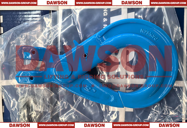 DAWSON DS1006 G100 European Type Forged Clevis Self-Locking Hook for Lifting Chain Slings - Dawson Group Ltd. - China Manufacturer, Factory