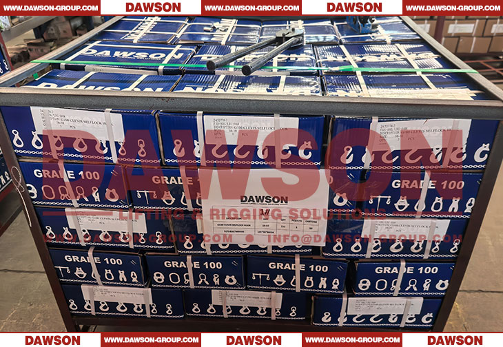 Package for G100 Grade 100 Forged Alloy Eye Hook, Cleivs Hooks, Master Links - Dawson Group Ltd. - China Manufacturer Supplier, Factory