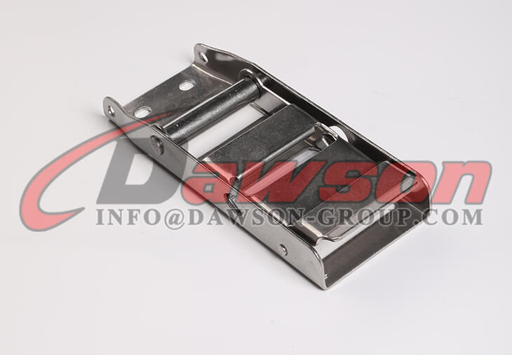 Stainless Steel AISI 304 Ratchet Buckle, Polished Overcenter Buckle for Webbing - Dawson Group Ltd. - China Manufacturer, Supplier