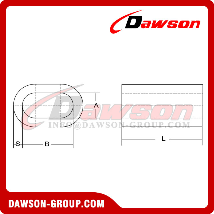 Stainless Steel Ferrules Specification EN 13411-3 (DIN 3093), AISI 316 Oval Ferrule