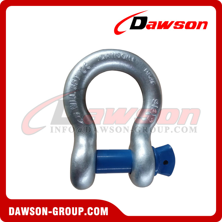 Dawson Brand Hot Dip Galvanized US Type DG209 Bow Shackle with Screw Pin, S6 High Strength Screw Pin Anchor Shackle - Dawson Group Ltd. - China Manufacturer, Supplier, Factory
