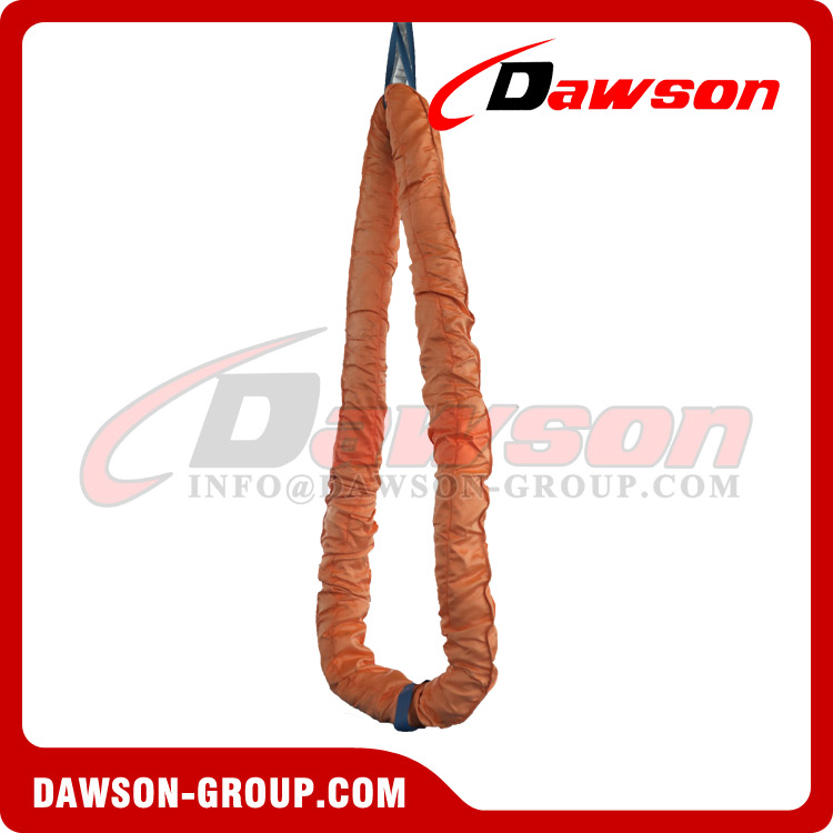 WLL 500T Polyester Round Slings, 500000kg Heavy Duty Endless Type Crane Lifting  Slings, 500 Ton Round Lifting Slings - China Manufacturer Supplier, Factory