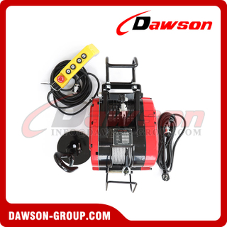 DAWSON DS-NX Light Weight Suspension Type Wire Winch, Light Weight Hanging Type Hoist, Electric Wire Rope Hoist