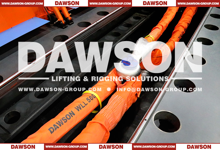 Testing of DG2160 Alloy Steel Bolt Type Wide Body Shackle for Synthetic Web Slings, Synthetic Round Slings or Wire Rope Slings - Dawson Group Ltd. - China Factory