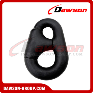 DAWSON Pear Link, Pear Shaped Connecting Link Shackles for Swivel to Anchor Shackles or Chain to Anchor Shackles