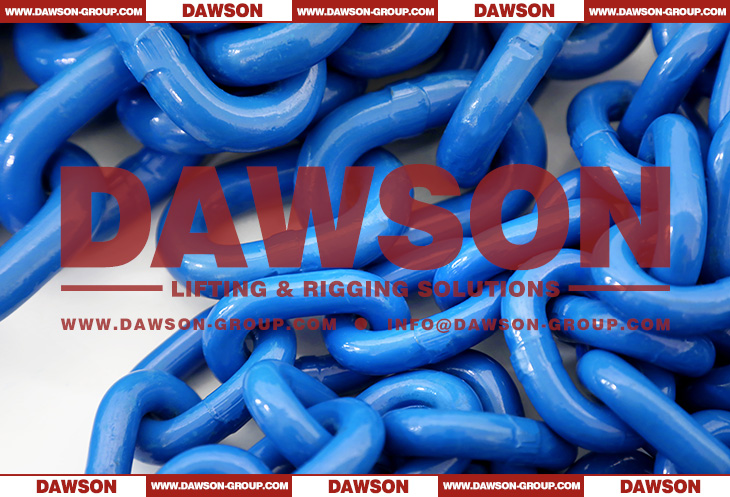 G100 Grade 100 EN818-2 High Level Strength Round Alloy Steel Lifting Chain for Hoist - Dawson Group Ltd. - China Supplier