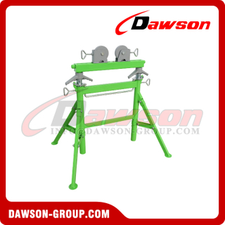 DSTD1108AP Pro Adjustable Pipe Stand, Liftable Foldable, Pipe Grip Tools