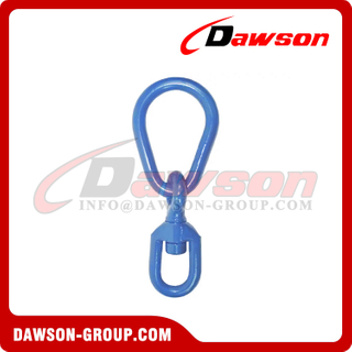 Stainless Steel Swivels with Pear Link for Commercial Fishing Trawling Net, SS316 SS304 Swivels