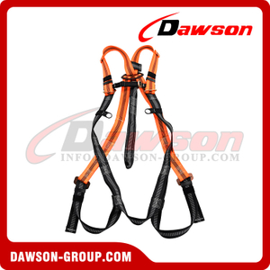 Safety Harness without a Waist Belt with Reflective Thread