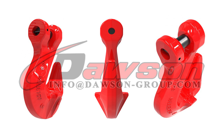 DS086 G80 Clevis Shortening Cradle Grab Hook with Wings for Chain Slings - Dawson Group Ltd. - China Factory, Manufacturer, Supplier