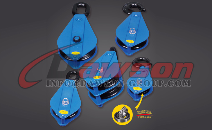 DAWSON Heavy Duty Snatch Block, Lifting Pulley Blocks, Wire Rope Pulley,  Wind Power Block, Nylon Block, General Block, Oilfield Block - Dawson Group  Ltd. - China Manufacturer, Supplier, Factory