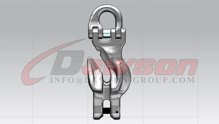 DS81080 G80 Grade 80 Forged Alloy Steel Connecting Link with Clevis ...
