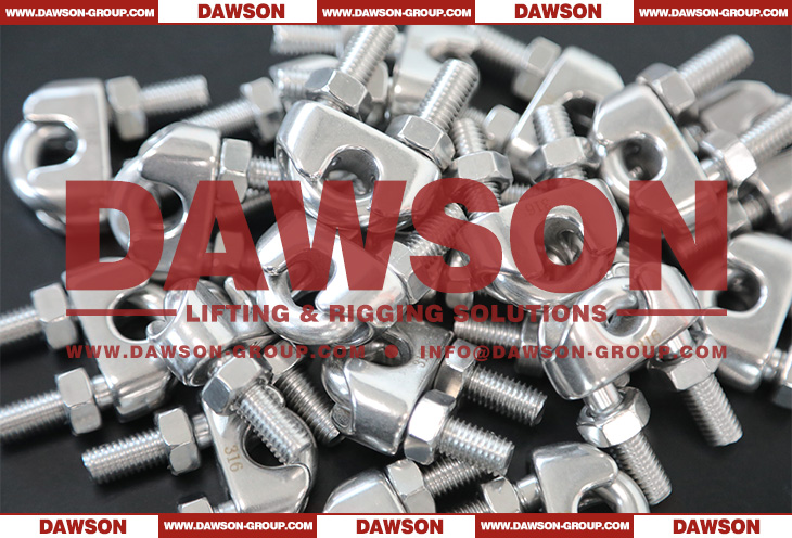 DAWSON Stainless Steel DIN 741 Wire Rope Clips, SS316 AISI304 Wire Rope Clamps - Dawson Group Ltd. - China Supplier