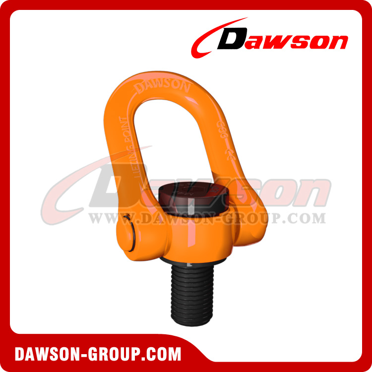 DAWSON UNC Thread Double Swivel Shackle G80 Swivel Hoist Ring, Forged Super  Alloy Steel Lifting Points - China Manufacturer Supplier, Factory