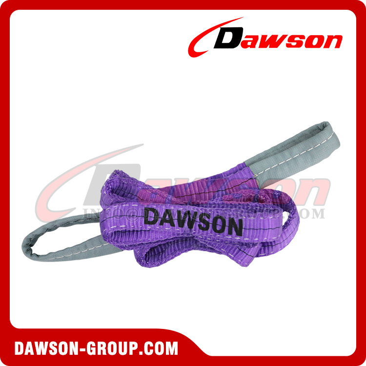 WLL 1 Ton Polyester Webbing Slings - Lifting Slings