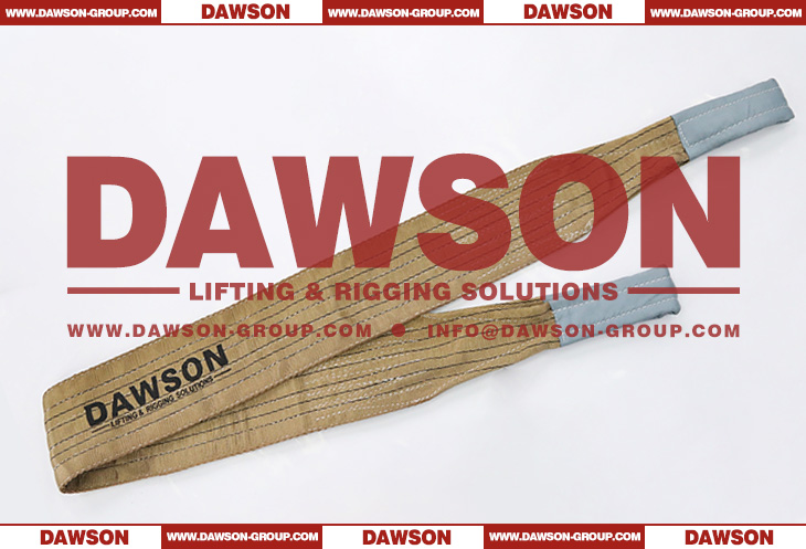 WLL 6 Ton Polyester Webbing Slings - 6000kg Lifting Slings - Dawson Group Ltd. - China Manufacturer