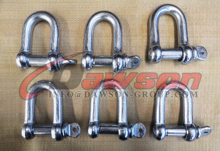 US Type Chain Shackle with Screw Pin, Screw Pin Marine Shackle for Lifting - Dawson Group Ltd. - China Manufacturer, Supplier, Factory