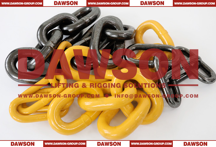 Grade 80 Black Painted Steel Fishing Chain G80 Welded Fishing Chain Long Link Short Link Medium Link Chain - Dawson Group Ltd. - China Supplier, Factory