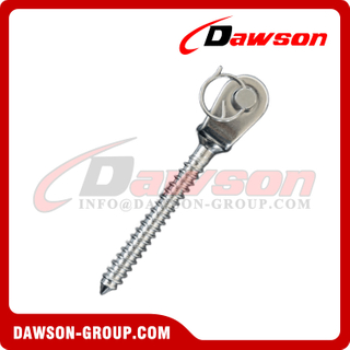 Stainless Steel AISI 316 Fork with Right-Hand Wood Thread