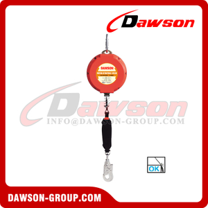 DS-HE-12-LE, DS-HE-15-LE, DS-HE-20-LE Galvanized Wire Safety Self-Retracting Lifeline