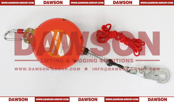 Galvanized Wire Retractable Lifeline, Self-Retracting Lifeline - Dawson Group Ltd. - China Manufacturer, Supplier, Factory