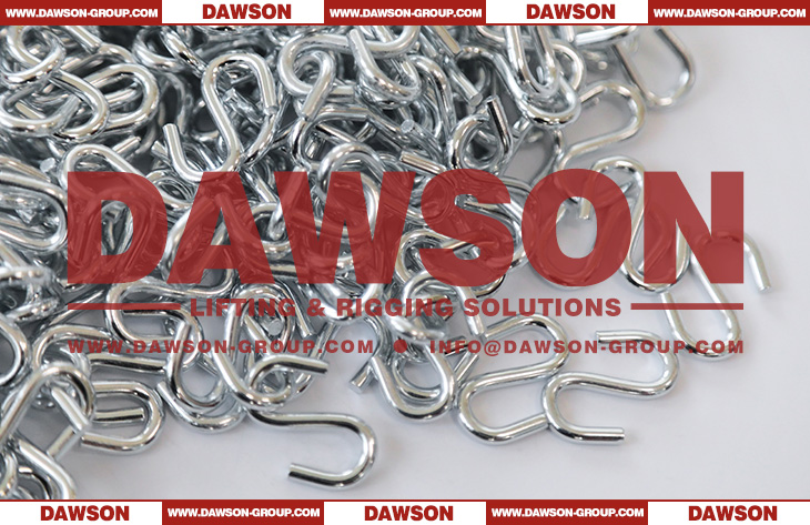 Zinc Plated S-Hook, Steel S Hook - Dawson Group Ltd. - China Supplier