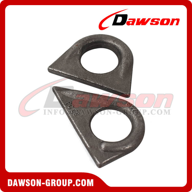 D Ring Drop Forged D Ring with Weld-on Clip - China Rigging