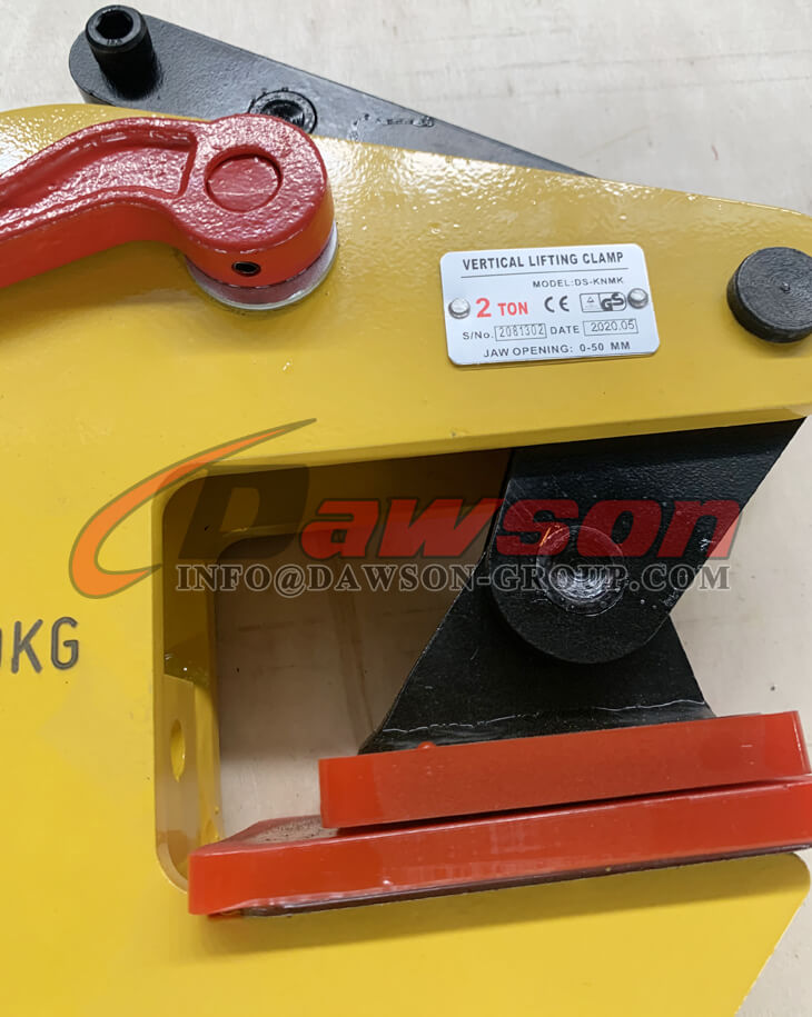 DS-KNMK Vertical Lifting Clamp - Dawson Group Ltd. - China Manufacturer, Supplier