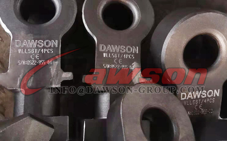 DS-CLT-40T Container Lifting Lug for Top Lifting, Container Top Lifting Lugs - Dawson Group Ltd. - China Manufacturer, Factory, Supplier