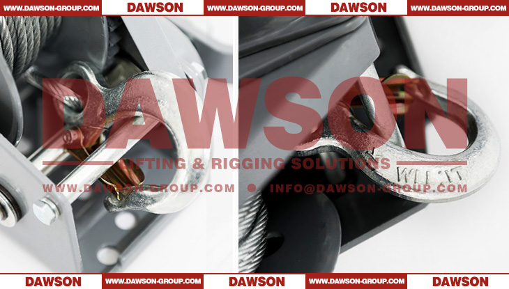 DSHW-C Type 1200lbs Auto Brake Hand Winch with Cable, Truck Hand Winch (Portable Winch) for Pulling - Dawson Group Ltd. - China Supplier, Factory