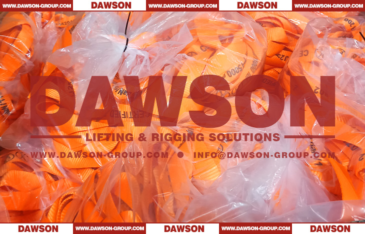 42MM Orange Polyester Woven Cord Lash Strapping, One Way Lashing Systems - Dawson Group Ltd. - China Manufacturer, Supplier
