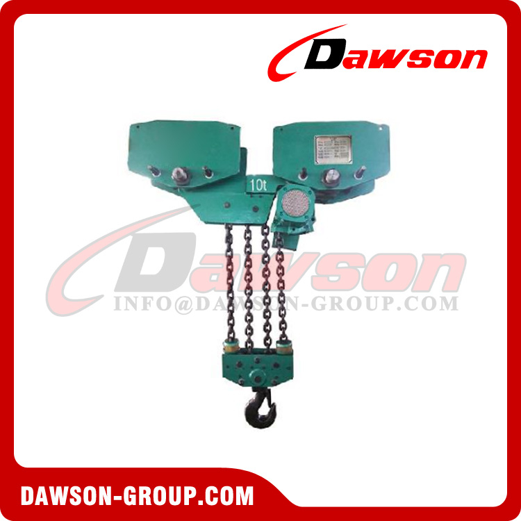 DS-JMD 3 Tons - 20 Tons Pneumatic Hoist Walking, Low Headroom Pneumatic Air Hoist