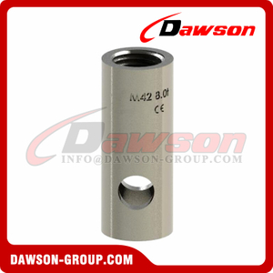 Re Inforcement Socket High Strength Steel Thread Rebar Socket for Construction and Foundation ...