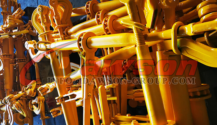 Forged Portable River Ratchet Load Binder, SteamBoat Ratchet Binder with Pelican Hooks Each End - Dawson Group Ltd. - China Factory