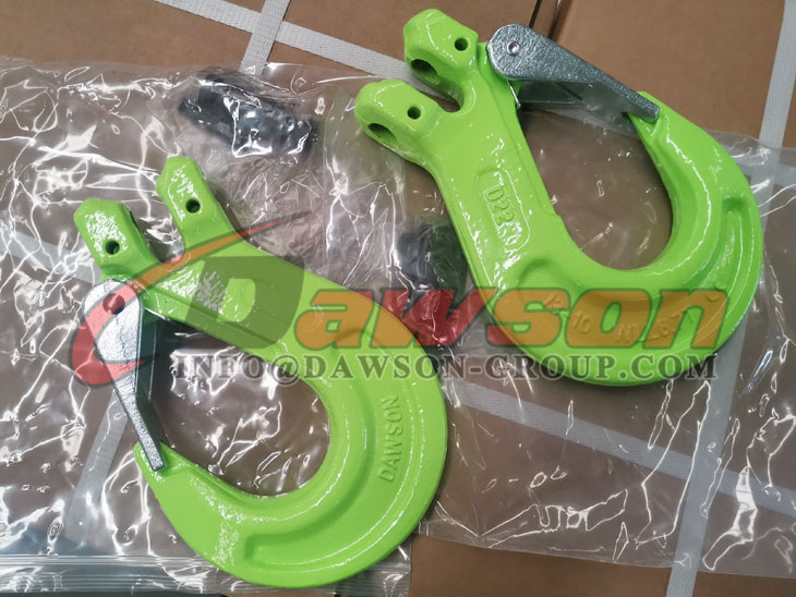 DS1025 G100 Clevis Sling Hook with Cast Latch for Chain Slings - Dawson Group Ltd. - China Manufacturer, Supplier, Factory