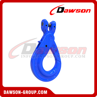 DS1053 G100 6-22MM Forged Clevis Self-Locking Hook for Lifting Chain Slings