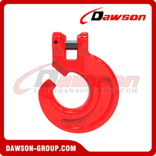 DS913 G80 7/8MM WLL 45KN Clevis C Hook for Logging