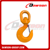 DS040 G80 6-32MM Swivel Hook with Safety Latch for Heavy Duty Crane Lifting Chain Slings