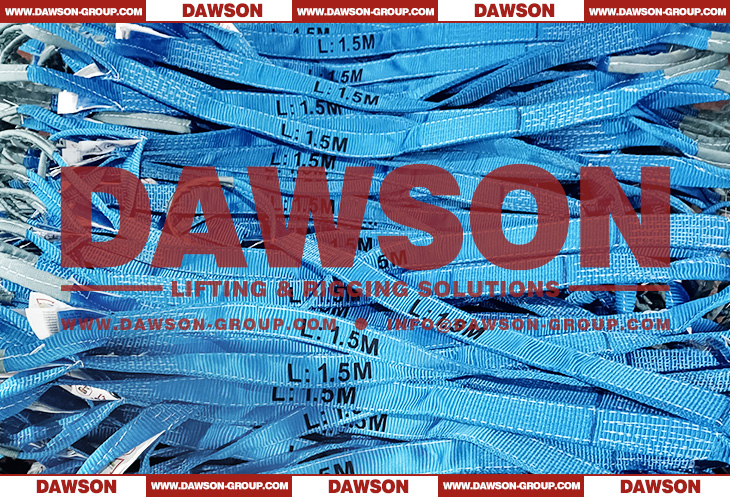 WLL 8 Ton 8000kg Polyester Webbing Slings - Lifting Slings - Dawson Group Ltd. - China Supplier, Factory