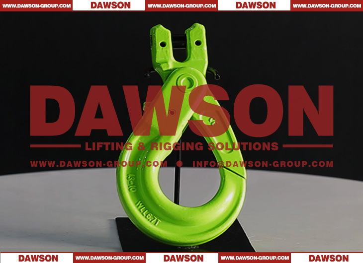 DS1006 GRADE 100 European Type Forged Clevis Self-Locking Hook for Lifting Chain Slings - Dawson Group Ltd. - China Manufacturer
