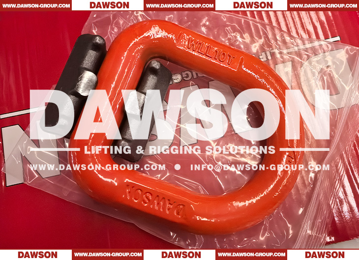DS344 G80 WLL10T Weld on Lifting D Rings, Grade 80 Weld-on Pivoting D Link - Dawson Group Ltd. - China Manufacturer, Supplier, Factory