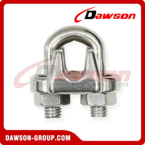 Stainless Steel Wire Rope Clip U.S. Type Forged Shape