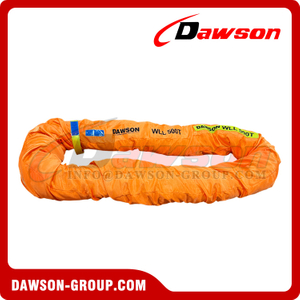 WLL 500T Polyester Round Slings