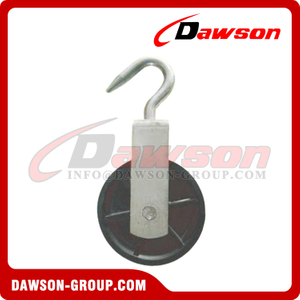 DS-B196 Pulley with Black Nylon Sheave