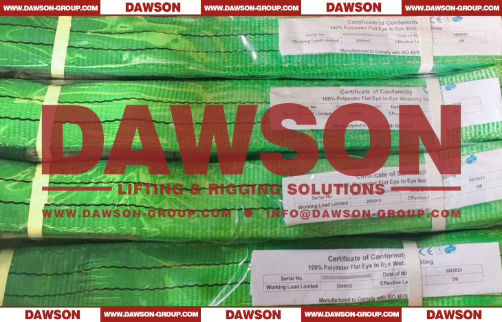 DAWSON WLL 2 Ton Webbing Sling ISO4878 Lifting Slings - Dawson Group Ltd. - China Manufacturer, Supplier, Factory
