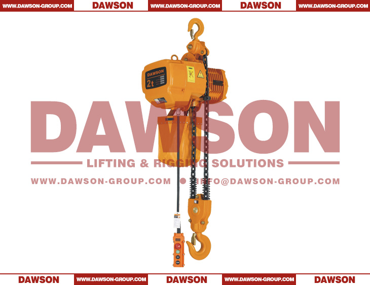 DS-HHBB 1T-5T Electric Chain Hoist with Hook, Electric Hoist, Lifting Tools & Equipment - Dawson Group Ltd. - China Manufacturer, Factory