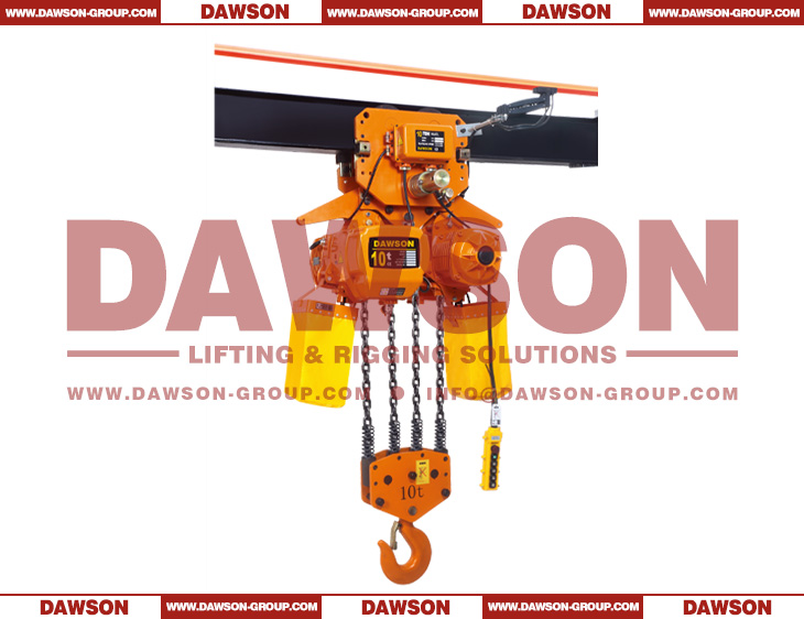 DS-HHBB 10-32T Electric Chain Hoist with Electric Trolley, Heavy Duty Electric Hoist, Lifting Tools - Dawson Group Ltd. - China Factory